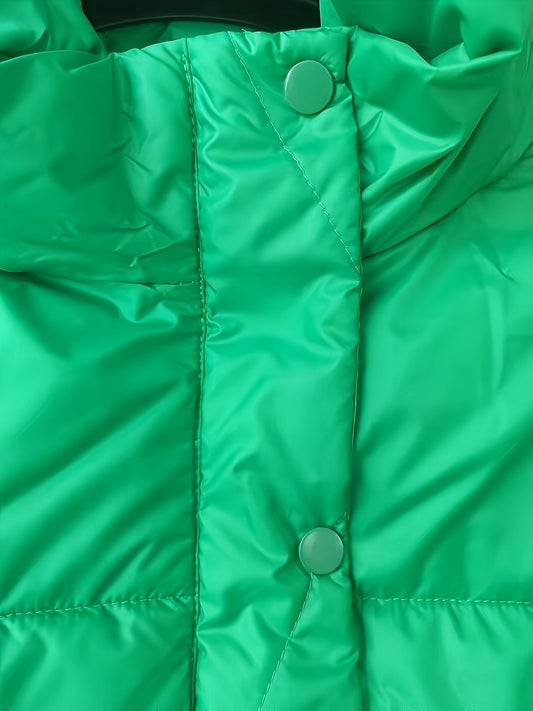 Lucinda – Refined Women’s Cropped Warm Puffer