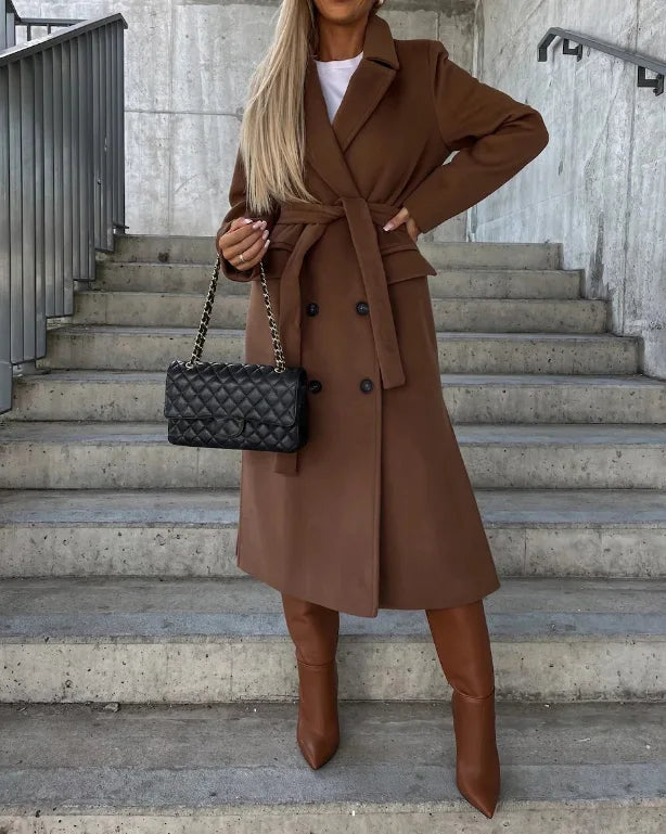 Claire – Women’s Double-Breasted Winter Coat