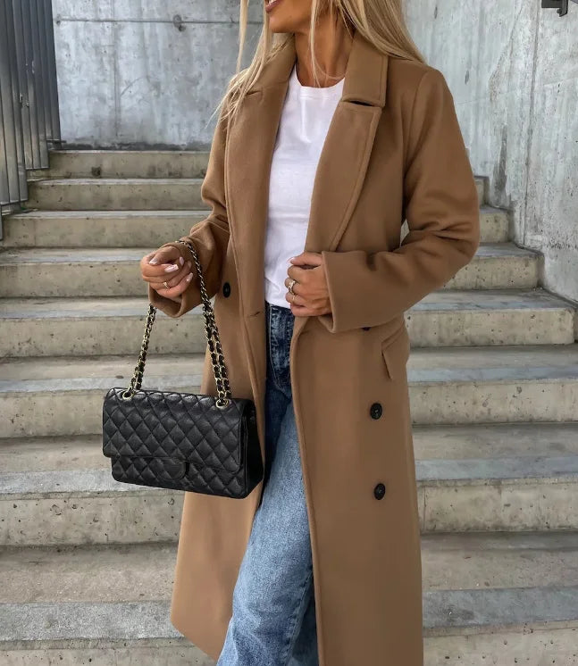 Claire – Women’s Double-Breasted Winter Coat