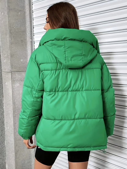 Lucinda – Refined Women’s Cropped Warm Puffer