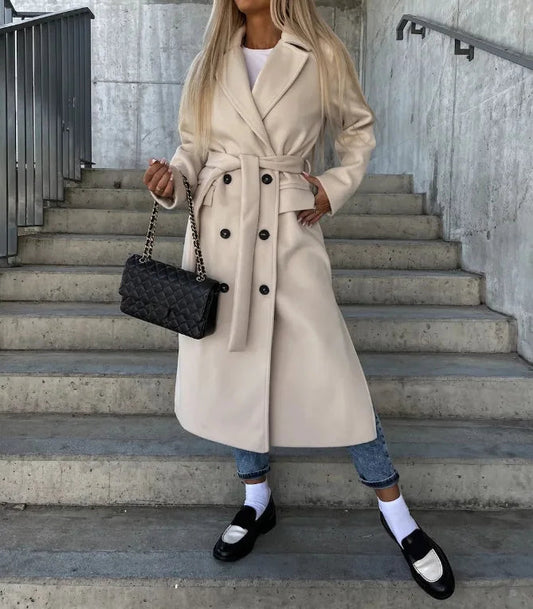 Claire – Women’s Double-Breasted Winter Coat